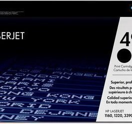 HP Q5949A 49A Toner Cartridge, Black