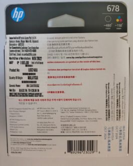 HP 678 Combo Pack, Ink Cartridge