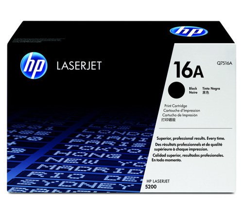 HP 16A Toner Cartridge, Black