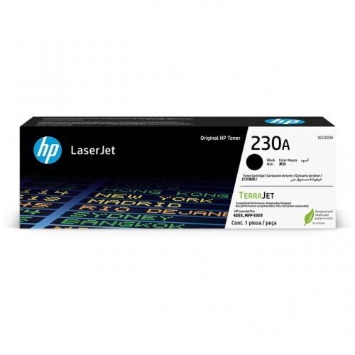 HP 230A Black LaserJet Toner Cartridge W2300A