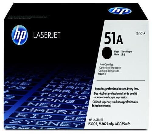 HP 51A Toner Cartridge, Black