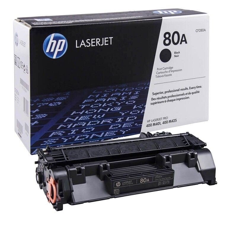 HP 80A Black Toner Cartridge