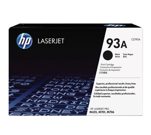 HP 93A Black Toner Cartridge