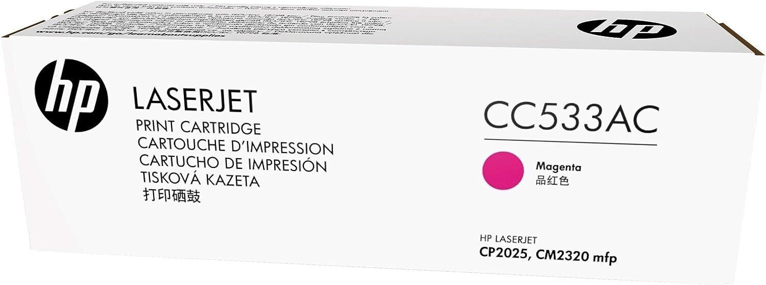 HP CC533AC Magenta Toner Cartridge