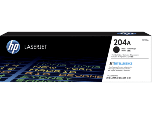 HP CF510A 204A Black Toner Cartridge