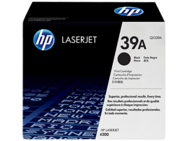 HP Q1339A 39A Toner Cartridge, Black