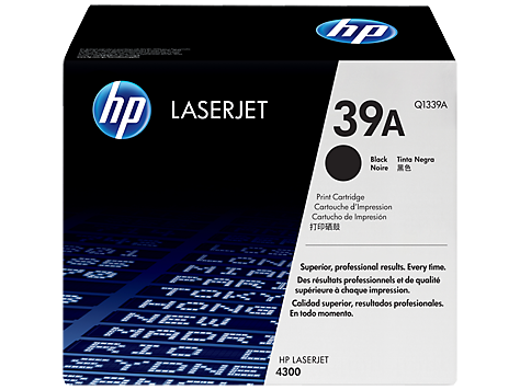 HP Q1339A 39A Toner Cartridge, Black