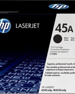 HP Q5945A 45A Toner Cartridge, Black