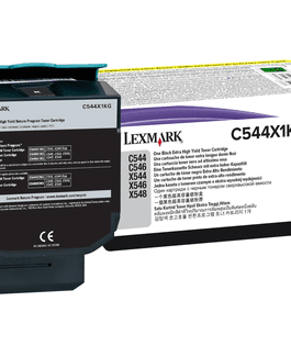 Lexmark C544X1KG Black Extra High Yield Toner Cartridge(6K