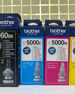 Original ink Brother D60 / BT5000 set of 4 bottle (Bk/C/Y/M)