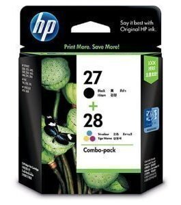 HP 27, 28 Combo Pack, Ink Cartridge