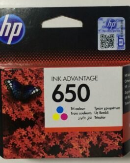 HP 650 Tri-Color Ink Cartridge