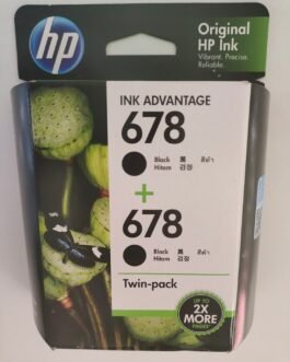 HP 678 Black 2-Pack Ink Cartridge