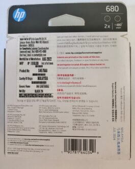 HP 680 Black 2-Pack Ink Cartridge