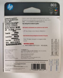 HP 803 Black + Tri-Color, Combo Pack