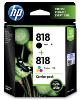 HP 818 Combo Pack-Ink Cartridge