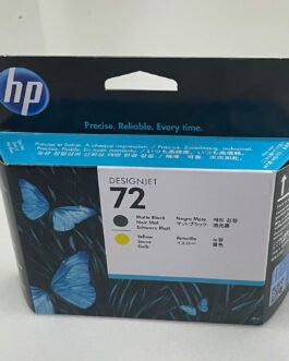 HP 72 Matte Black and Yellow Printhead