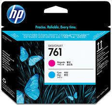 HP 761 Magenta & Cyan Printhead, CH646A