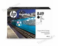 HP 849 400-ml Black PageWide XL Ink Cartridge 1XB40A