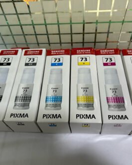 Original ink Canon Pixma 73 set of 6 bottle (Bk/C/Y/M/R/Gr)