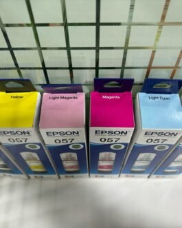 Original ink Epson 057 set of 6 bottle (B/Y/M/C/LC/LM)