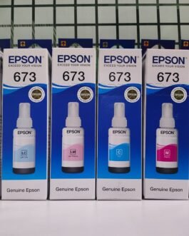 Original ink Epson 673 set of 6 bottle (Bk/Y/M/C/Lc/Lm)