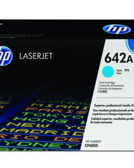 HP 642A Cyan Toner Cartridge, CB401A