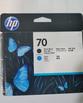 HP 70 Matte Black and Cyan DesignJet Printhead