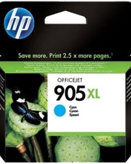 HP Officejet 905XL Ink Cartridge, Cyan (T6M05CAA)