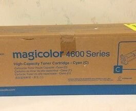 Konica Minolta 4600 Series Cyan Toner Cartridge