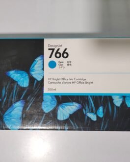 HP DesignJet 766 / 766B Ink Cartridge, Cyan, 300ml