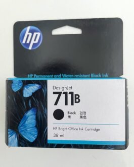 HP DesignJet 711B Black Ink Cartridge, 38ml (3WX00A)