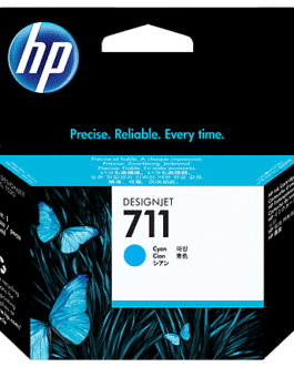 HP DesignJet 711 Cyan Ink Cartridge (CZ130AA)