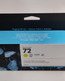 HP DesignJet 72 / 72B Yellow Ink Cartridge, 130ml (C9373A)