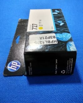 HP DesignJet 727 / 727B Yellow Ink Cartridge, 130ml (B3P21A)