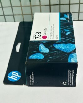 HP DesignJet 728 Magenta Ink Cartridge, 130ml (F9J66A)