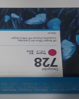 HP DesignJet 728 Magenta Ink Cartridge, 300ml (F9K16A)