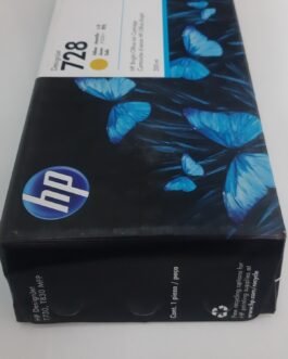 HP DesignJet 728 Yellow Ink Cartridge, 300ml (F9K15A)