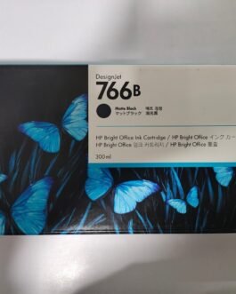 HP DesignJet 766 / 766B Ink Cartridge, Matt Black, 300ml